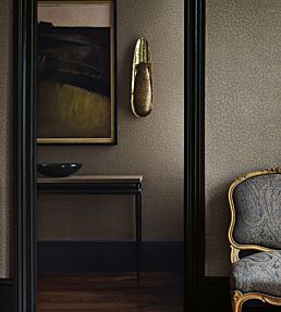 Cracked Earth Wallpaper by Zoffany Cinder