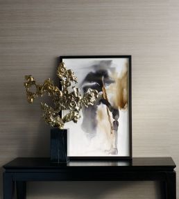 Raw Silk Wallpaper by Zoffany Silver Birch