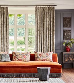 Suzani Archive Weave Fabric by Zoffany Serpentine