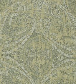 Elswick Paisley Fabric by Zoffany Moss