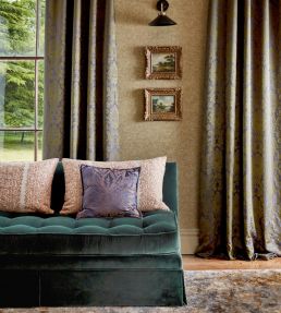 Ajanta Wallpaper by Zoffany Perfect White