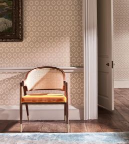 Tallulah Plain Wallpaper by Zoffany Harbour Grey