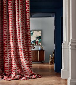 Verdi Applique Fabric by Zoffany Gargoyle