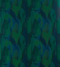 Hepworth Fabric by Zoffany Blue Malachite