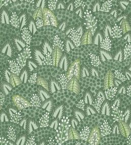 Zulu Terrain Wallpaper by Cole & Son Forest Green & Olive Green
