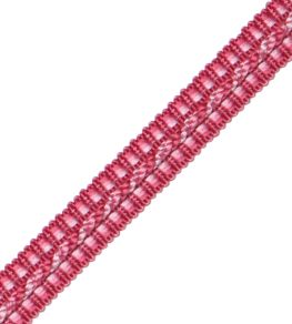 1/2" Le Jardin Silk Gimp Trimming by Samuel & Sons Flamingo