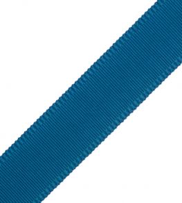 38mm Cambridge Strie Braid Trimming by Samuel & Sons Mykonos Blue
