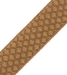 1.75" Le Jardin Silk Border Trimming by Samuel & Sons Antique Gold