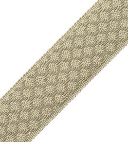 1.75" Le Jardin Silk Border Trimming by Samuel & Sons Celedon