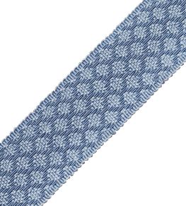 1.75" Le Jardin Silk Border Trimming by Samuel & Sons Delft