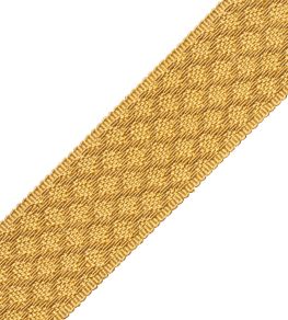 1.75" Le Jardin Silk Border Trimming by Samuel & Sons Goldenrod