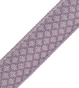 1.75" Le Jardin Silk Border Trimming by Samuel & Sons Lavender