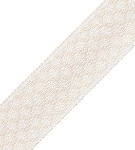 1.75" Le Jardin Silk Border Trimming by Samuel & Sons Snow