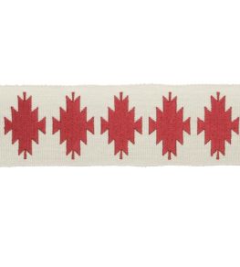 Abiquiu Embroidered Border Trimming by Samuel & Sons Cactus Bloom