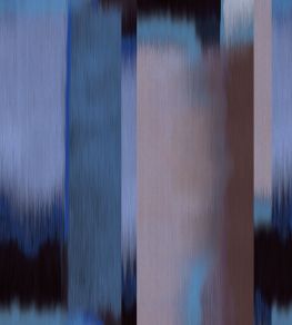 Abstract Block Mural by Eijffinger Kobalt Blue