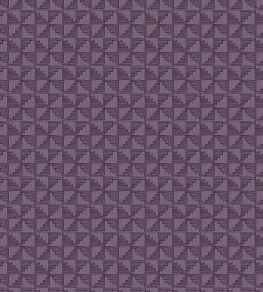 Abstract Check Wallpaper by Eijffinger Purple