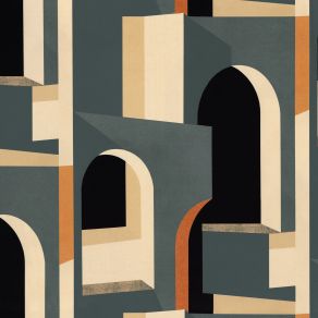 Abysse Fabric by Casamance Orage