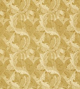 Acanthus Jacquard Fabric by Clarke & Clarke Gold