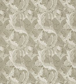 Acanthus Jacquard Fabric by Clarke & Clarke Natural