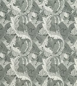 Acanthus Jacquard Fabric by Clarke & Clarke Slate