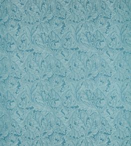 Acanthus Weave Fabric by Clarke & Clarke Denim