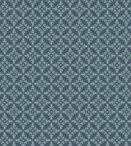 Achard Wallpaper by Farrow & Ball Stiffkey Blue / Dix Blue