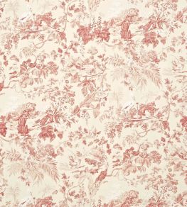 Aesops Fable Fabric by Sanderson Pink
