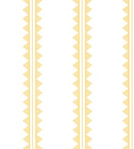 Agave Stripe Wallpaper by Thibaut Yellow