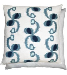 Ajanta Cushion 60 x 60cm by William Yeoward Denim