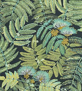 Albizia Wallpaper by Casadeco Mint Green