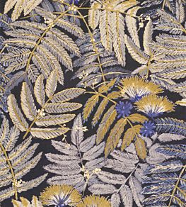 Albizia Wallpaper by Casadeco Yellow Curry