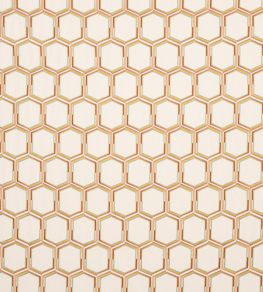 Albus Fabric by Jane Churchill Terracotta