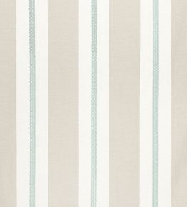 Alden Stripe Embroidery Fabric by Anna French Robin's Egg