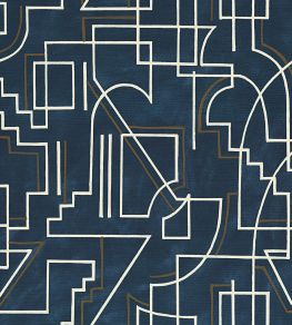 Alexander Wallpaper by Casamance Marine