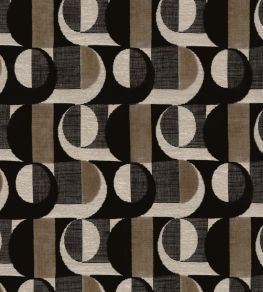 Alliance Fabric by Casamance Noir