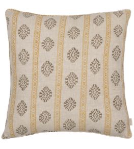 Alma Cushion 50 x 50cm by GP & J Baker Ochre/Mole