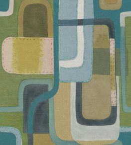 Alma Mural by Jannelli&Volpi Green/Blue