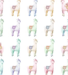 Alpaca Rebel Wallpaper by Rebel Walls Rainbow