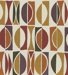 Amalfi Fabric by Casamance Ocre Orange