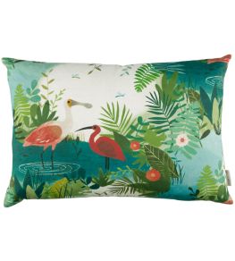 Amazon River Cushion 40 x 60cm by Villa Nova Blue/Green