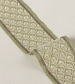 Andorra Braid Trimming by Colefax and Fowler Leaf Green