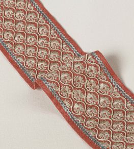 Andorra Braid Trimming by Colefax and Fowler Terracotta