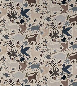 Tiki Tiki Fabric by Andrew Martin Desert