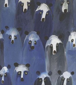 Theatre Fabric by Andrew Martin Midnight