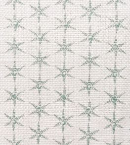 Anise Fabric by Juliet Travers Teal