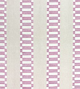 Japonic Stripe Fabric by Anna French Fuchsia
