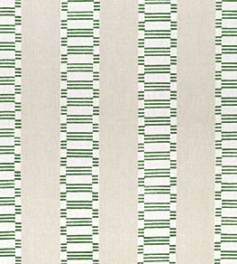 Japonic Stripe Fabric by Anna French Emerald Green