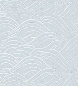 Waves Wallpaper by Anna French Spa Blue