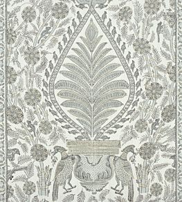 Palampore Fabric by Anna French Grey