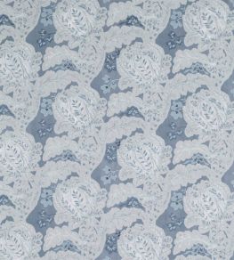 Antheia Fabric by Zoffany Blue Stone